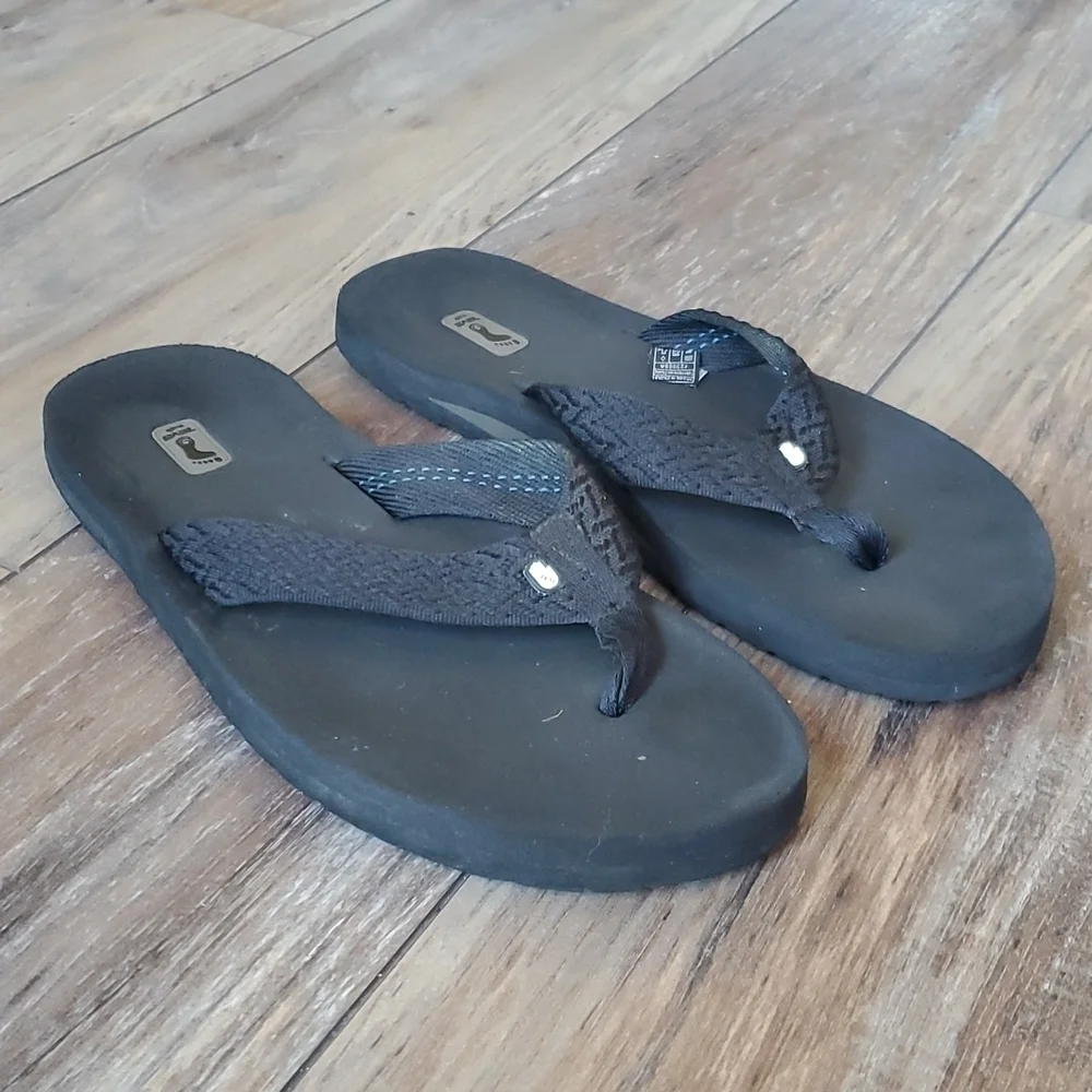 Teva Mens Flip Flop Sandals Flats shoes sz 11